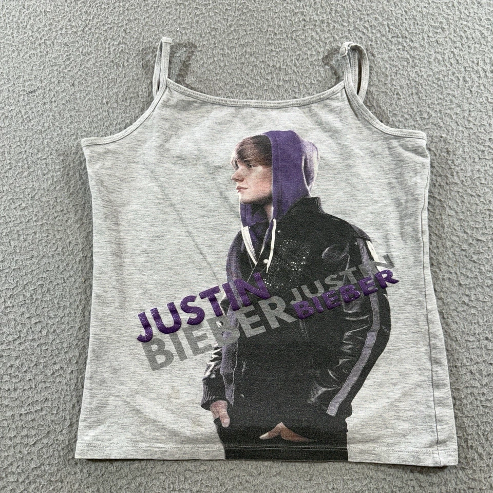 Camiseta sin mangas H&M niñas 12-14 años concierto Y2K Babydoll ropa de calle Foto 1 de 4