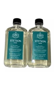 2 Stetson Oasis All Over Hair & Body Wash Refreshing Scent Grapefruit Peel 16oz - Picture 1 of 2