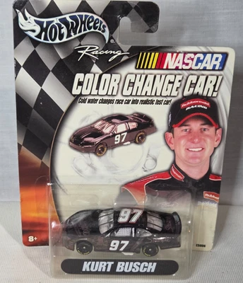 2003 Hot Wheels Sharpie NASCAR Color Change Car 1/64 Kurt Busch #97 1:64 Scale - Image 1 of 4