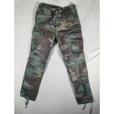 Calça de carga Propper Army masculina pequena longa verde floresta camuflagem combate militar - Imagem 1 de 4