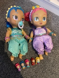 Shimmer and Shine Dolls Bundle Joblot - Picture 1 of 6