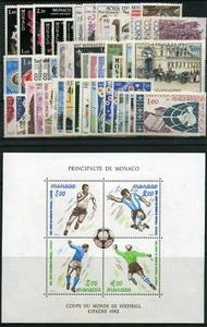 MONACO ANNEE 1982 COMPLETE TIMBRES NEUFS XX - LUXE - Imagen 1 de 1