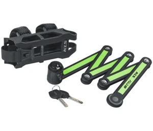 Kellys KLS Fold 30 green Fahrrad Schloß Faltschloß Falt-Bügelschloß Level 9 Bike - Bild 1 von 1