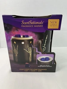 ScentSationals Skully Wax Warmer Skeleton Hands Full Size Electric Holiday - Picture 1 of 11