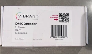 Vibrant C4-DX-DEC-5 Control4 DMX Decoder 5 Channel 12-24V - Picture 1 of 1
