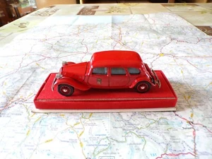 CITROËN Traction 11 B 1941 Pompiers de Lyon Ancienne DUBRAY 1/43 en boite - Imagen 1 de 3
