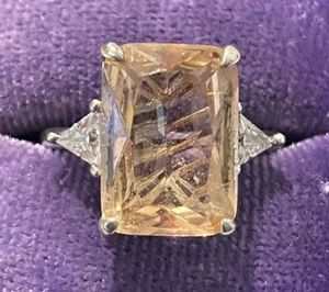 Bomb Party RBP Peach Quartz sz7 EUC - Picture 1 of 4