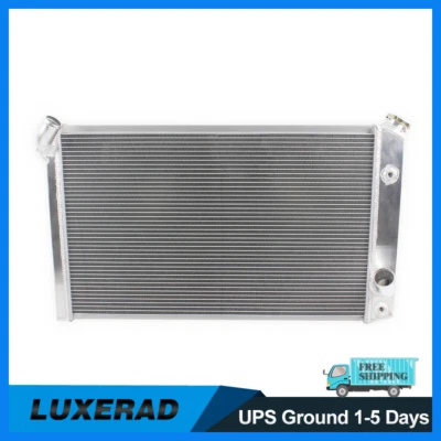 Radiador de aluminio de 3 filas para Chevrolet Corvette C3 V8 1973-1976 75 1974 5,7 L 7,4 L Foto 1 de 4