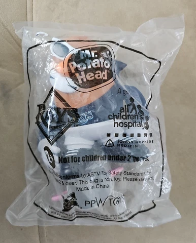 Tampa Bay DEVIL RAYS Mr Potato Head JOHNS HOPKINS Toy Doll BRAND NEW SEALED Cover