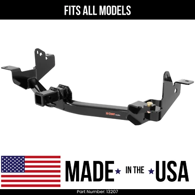 For 2014-2024 Ram ProMaster 2500 Trailer Hitch Curt 13207 2" Tow Receiver FitAll - Image 1 of 4