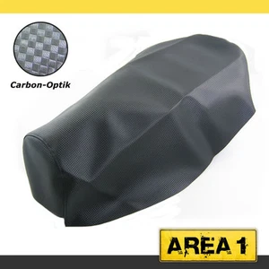 Bench cover seat cover REX (Jinan Qingqi, Shenke)-RS 1000 125ccm carbon look - Picture 1 of 1