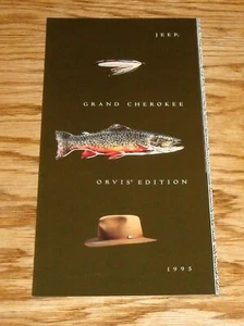 Original 1995 Jeep Grand Cherokee Orvis Edition Sales Brochure 95 - Imagen 1 de 2