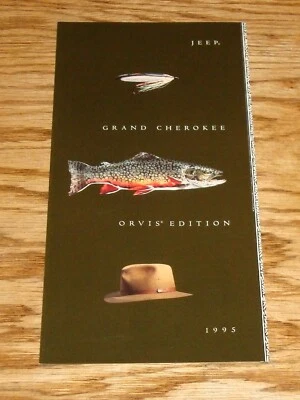 Jeep Grand Cherokee 1995 original edición Orvis folleto de ventas 95 Foto 1 de 2