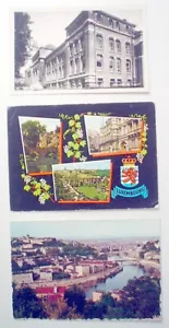 3 POSTALES USADAS DE COLECCIÓN ***** FRANCIA + LUXEMBURGO ***** 3 POSTALES - Imagen 1 de 3