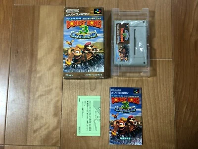 【Near Mint】Super Donkey Kong 3 Super Famicom SFC SNES Japan Box - Image 1 of 4