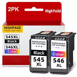 DRUCKER PATRONEN PG-545 CL546 XL für Canon Pixma MG 2450 2550 2950 TS 3150 3450 - Bild 1 von 12