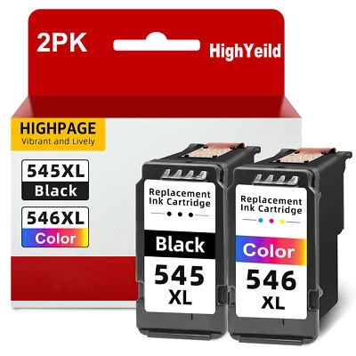 Ink Cartridges PG-545 CL-546 XL for Canon Pixma MG2450 TS 3150 3450 3350 TR4550 - Image 1 of 4