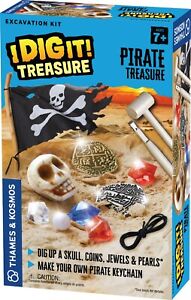 Pirate Treasure I Dig It! Excavation Kit Thames & Kosmos 657536