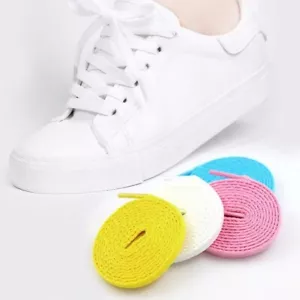 Flat Shoe Laces, Shoelaces for Sneakers, Athletic Shoelaces Wholesale Shoe Rope - Picture 1 of 39
