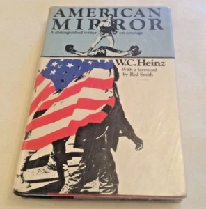 W.C. Heinz American Mirror First Ed in D/J 1982 - Bild 1 von 8