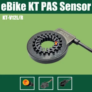 Ebike Dual Hall Sensor 12 Signals Pedal Assistant Sensor KT-V12L/R 3P SM/WP Plug - Picture 1 of 9