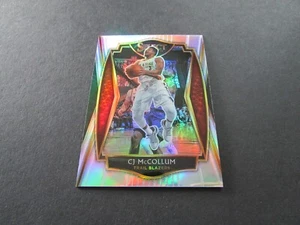 Tarjeta Select NBA CJ McCollum #122 Premier Level Silver Prizm 2020-21 - Imagen 1 de 2