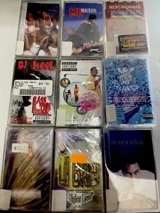 Lot of 36 Vintage Rap RB Cassettes Factory Sealed New DJ Kool and more - Picture 1 of 4