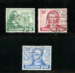KMC4076-Germany-Berlin #9N61-9N63 (G693) Comp Johann Von Goethe, U,FVF,CV$135.00 - Picture 1 of 2