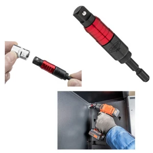 VIGOR V7638 Steckschlüssel Adapter mit Gelenk Sechskant 1/4" Vierkant 3/8" - Bild 1 von 8