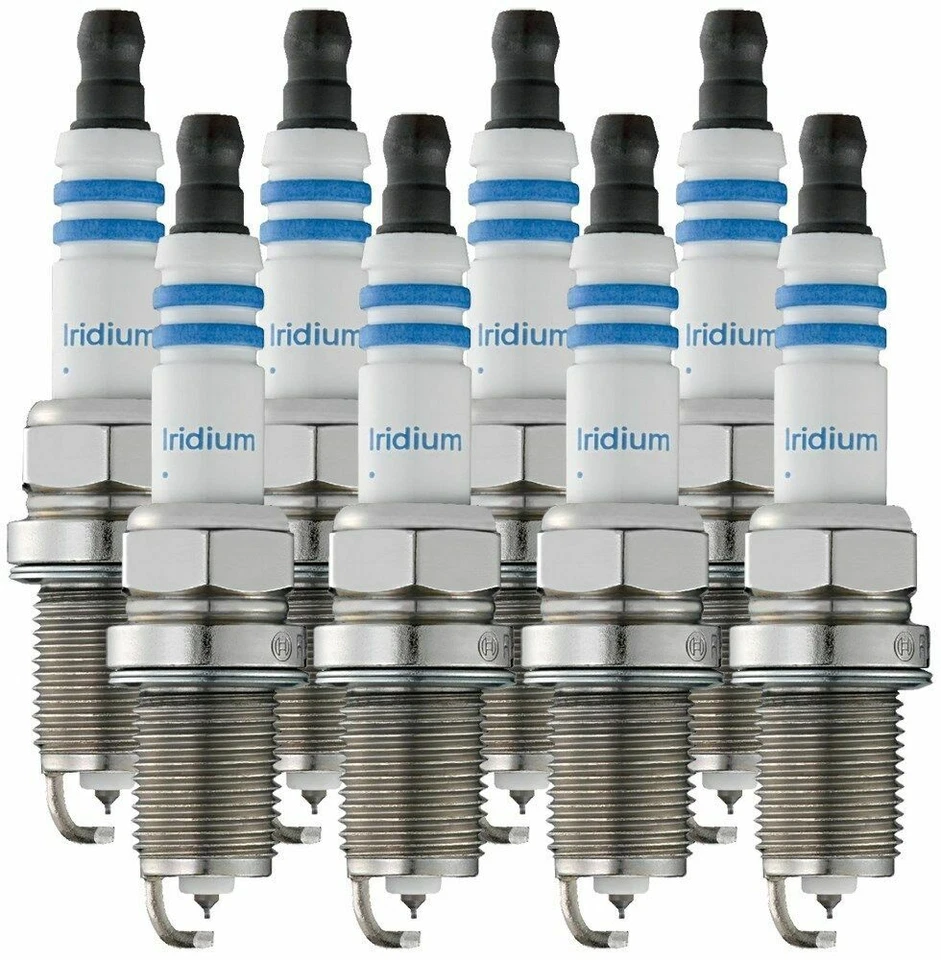 8 bujías dobles de iridio Bosch para Nissan Armada 2005-2006 V8-5,6 L (Alemania) Foto 1 de 2