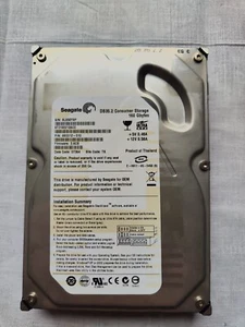 SEAGATE 160GB -IDE- ST3160021ACE FW: 3.ACB PCB: 100389148 REV A #11 - Afbeelding 1 van 3