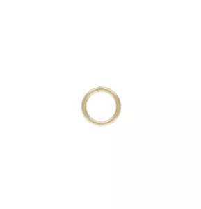 14 Karat Gold Filled 22ga 4 mm geschlossene Biegeringe 20 Stück #6520-4 - Bild 1 von 1