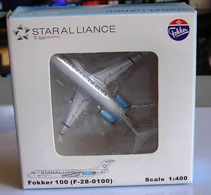 JC WINGS - STAR ALLIANCE - FOKKER F-28-100 - 1/400 -  - Picture 1 of 3