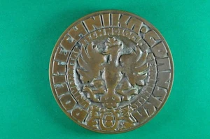 Medaille, Bronze, Politechnika Gdanska, Technische Universität Danzig, 1945 - Zdjęcie 1 z 2