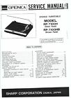 Sharp Optonica Service Manual für RP- 7100 H Copy