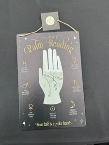 Placa colgante psíquica gótica mística adivina lectura de palma - Imagen 1 de 5