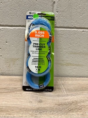 Kobalt / Greenworks Pro ~ .095” Pre-Cut Trimmer Line￼ ~ #1438129 new in box b118 - Image 1 of 3