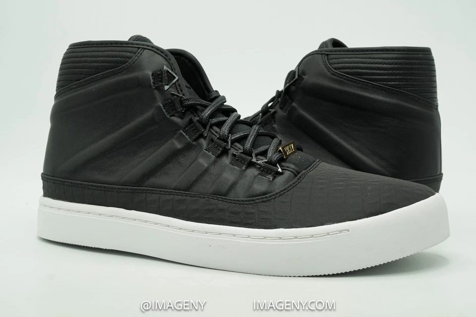 AIR JORDAN WESTBROOK 0 NUEVO TALLA 9.5 NEGRO METALIZADO DORADO BLANCO 768934 001 Foto 1 de 4