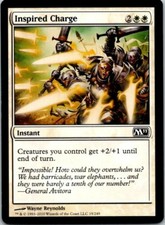 inspired Charge Magic The Gathering 2011 Card Light Play X1