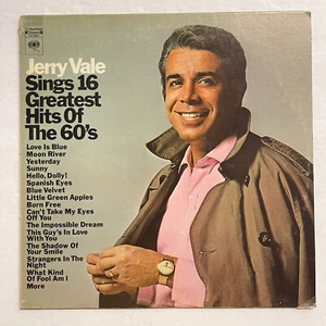 Jerry Vale – Sings 16 Greatest Hits Of The 60's Vinyl, LP Columbia – CS 9982 - Picture 1 of 4