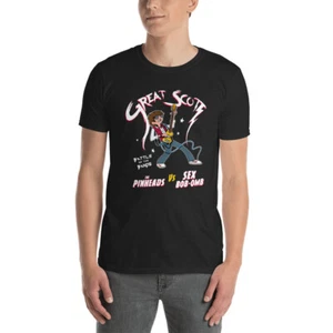 Great Scott! Scott Pilgrim Back To The Future- Short-Sleeve Unisex T-Shirt - Picture 1 of 3