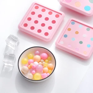 Ice Cube Tray Candy Maker Silicone Gummy Jelly Chocolate Caramel Mold Mini Ball - Picture 1 of 6