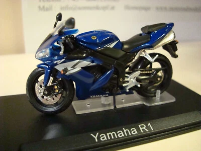 Yamaha YZF R 1 BLAU - WEISS   - 2004   -  Top 1:24 - Bild 1 von 4