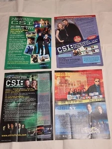 CSI VEGAS MIAMI NEW YORK TRADING CARD DEALER SELL SHEET STRICTLY INK 4 SHEETS .. - Picture 1 of 9