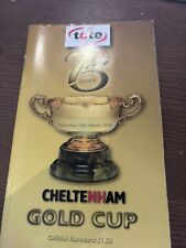 Cheltenham Gold Cup Race card 1998
