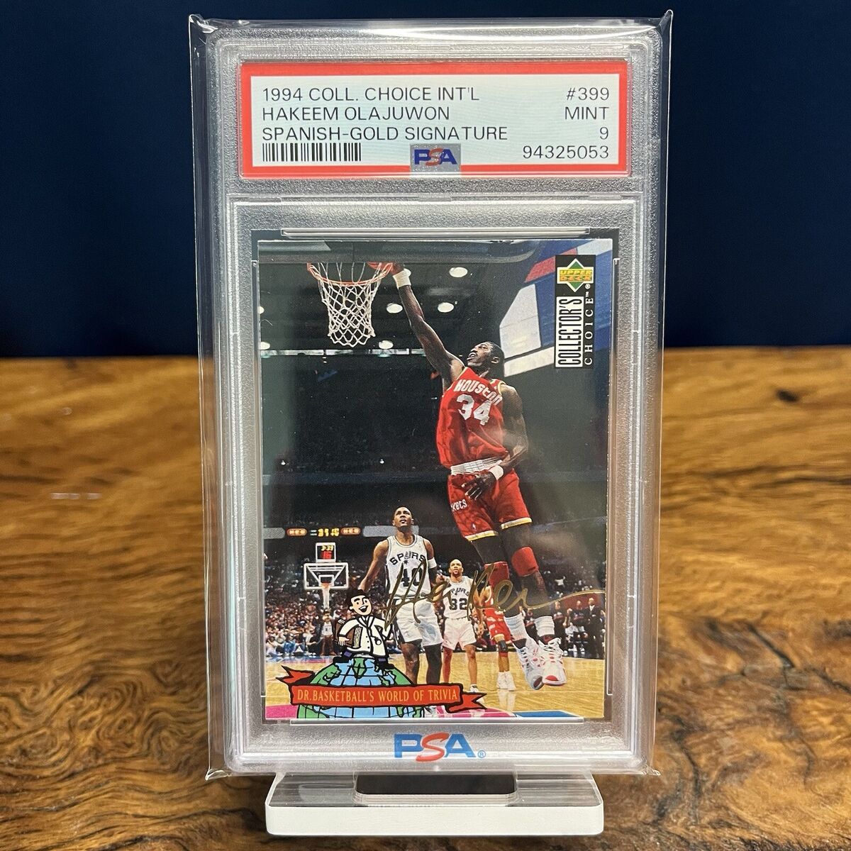 Upper Deck Hakeem Olajuwon Basketball 1994-95 Season Sports Upper Deck Hakeem Olajuwon Basketball 1994-95 Season Sports