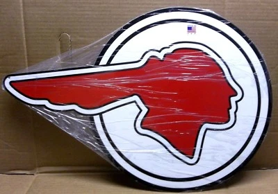 Beautiful Die-Cut  Pontiac, Heavy Steel, Great Color, Shine and Graphics - Image 1 of 2