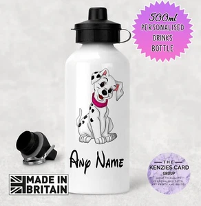 Personalised Disney's 101Dalmations Kids Sports Water Bottle Stitch Bottle V2 - Picture 1 of 1