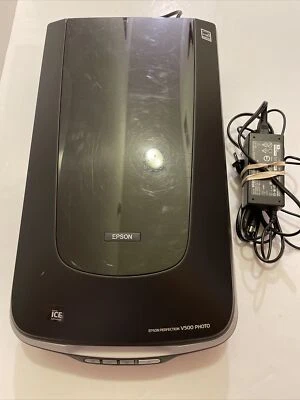 Epson Perfection V500 Photo Color Image Film Negative Scanner for Parts / Repair - Image 1 of 4