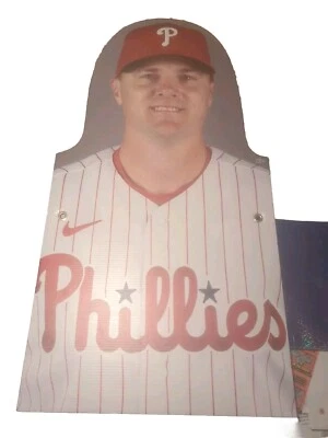 Holograma Jay Bruce 18X35 2020 Stadium Cutout Philadelphia Phillies MLB Foto 1 de 3